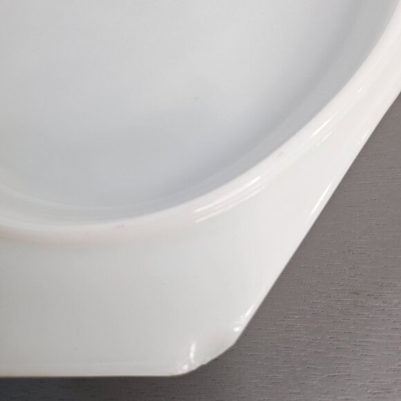 Vintage Pyrex divided baking dish in green print Great Condition - Picture 11 of 11